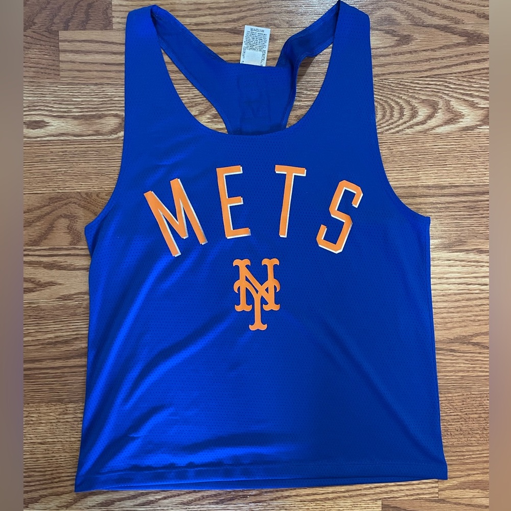 PINK Victoria's Secret NY Mets Royal Blue Tank Top Jersey